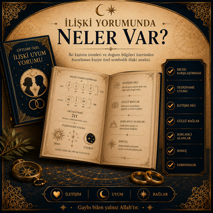 İlişki Uyum Yorumu — Ebced & Yıldızname